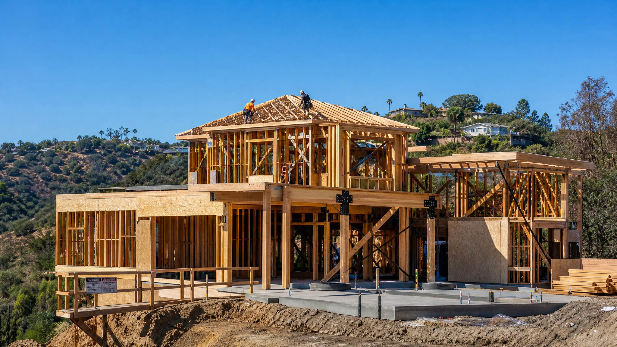Costo de construir una casa en California (2026): guía de costo por pie cuadrado por ciudad